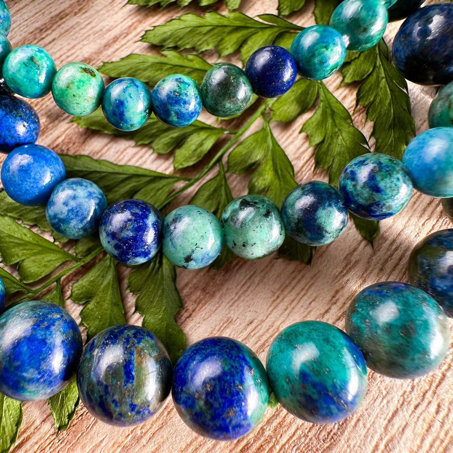 Phoenix Stone with Lapis Lazuli Bracelets