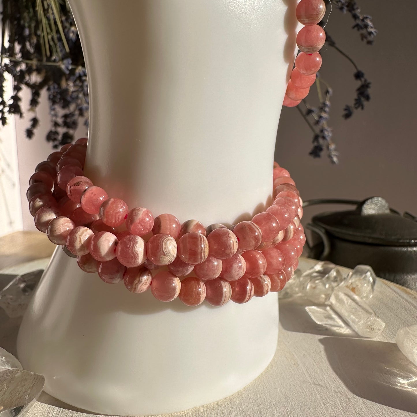 Rhodocrosite Bracelets