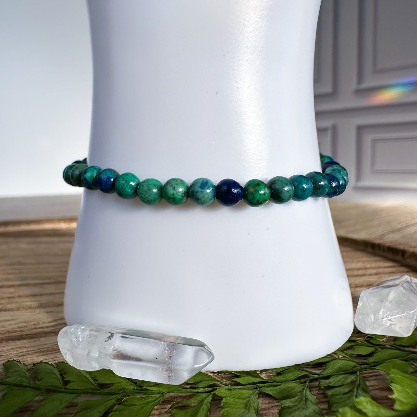 Phoenix Stone with Lapis Lazuli Bracelets