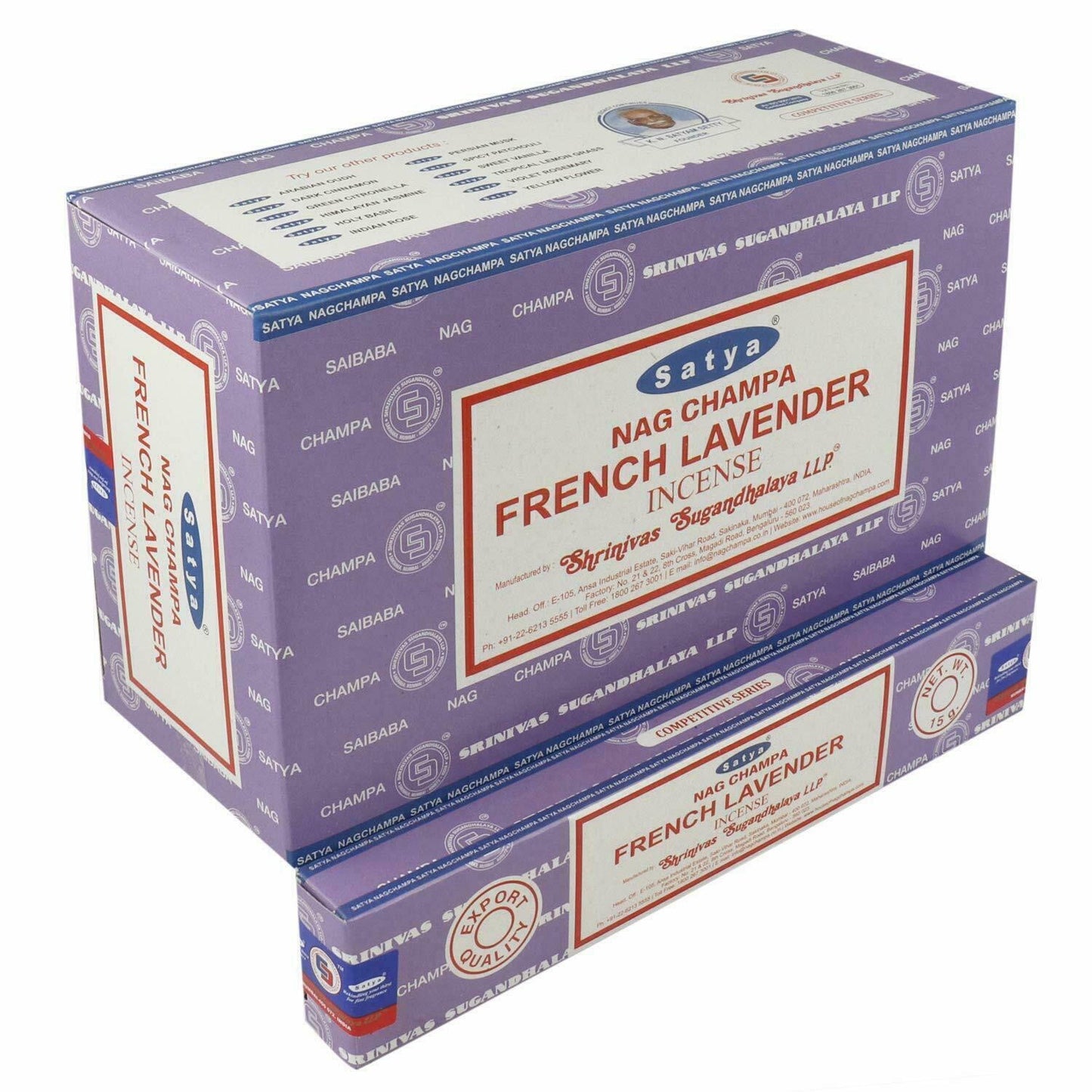 Satya French Lavender Incense Sticks