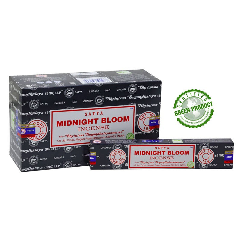 Satya Midnight Bloom Incense Sticks