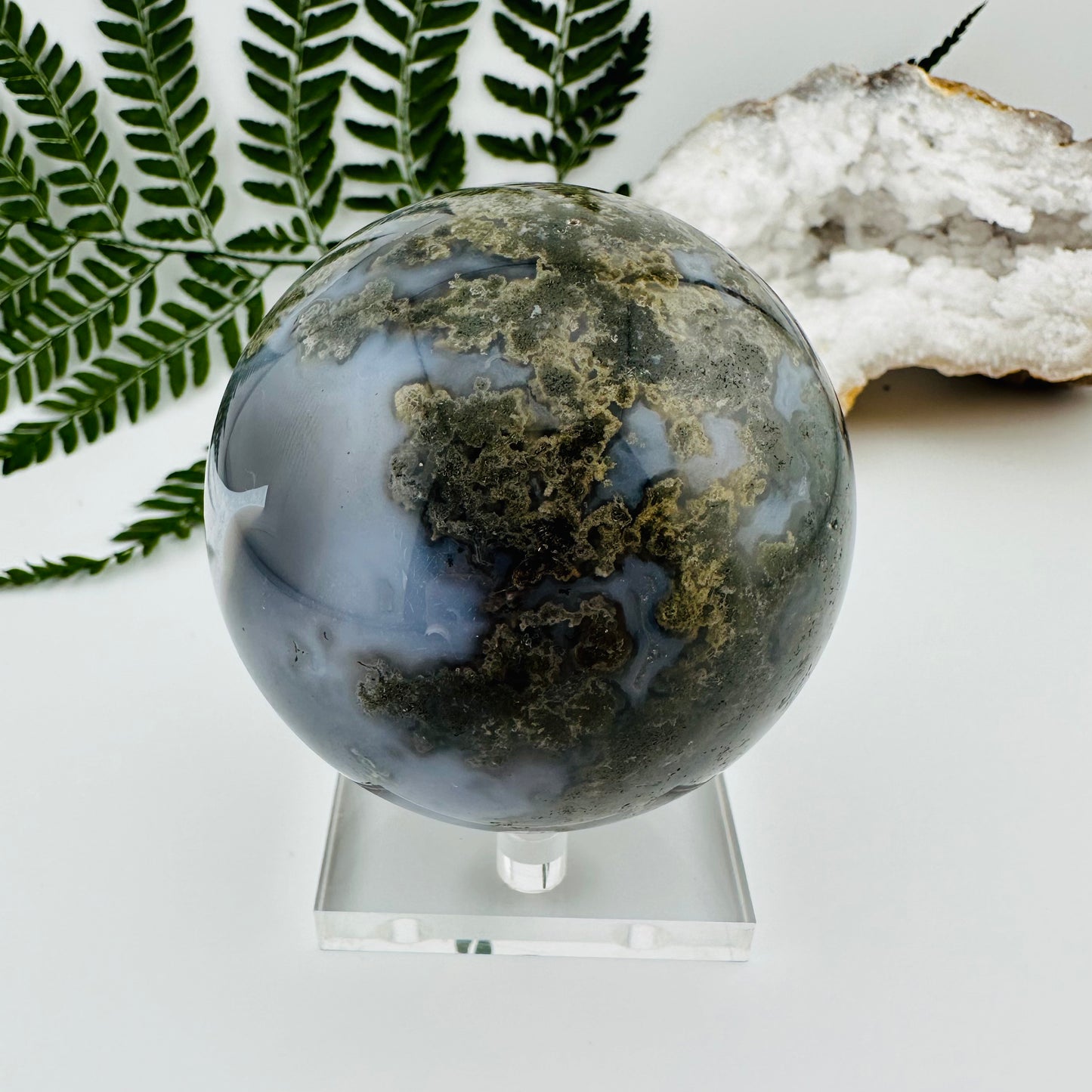 Moss Agate Sphere