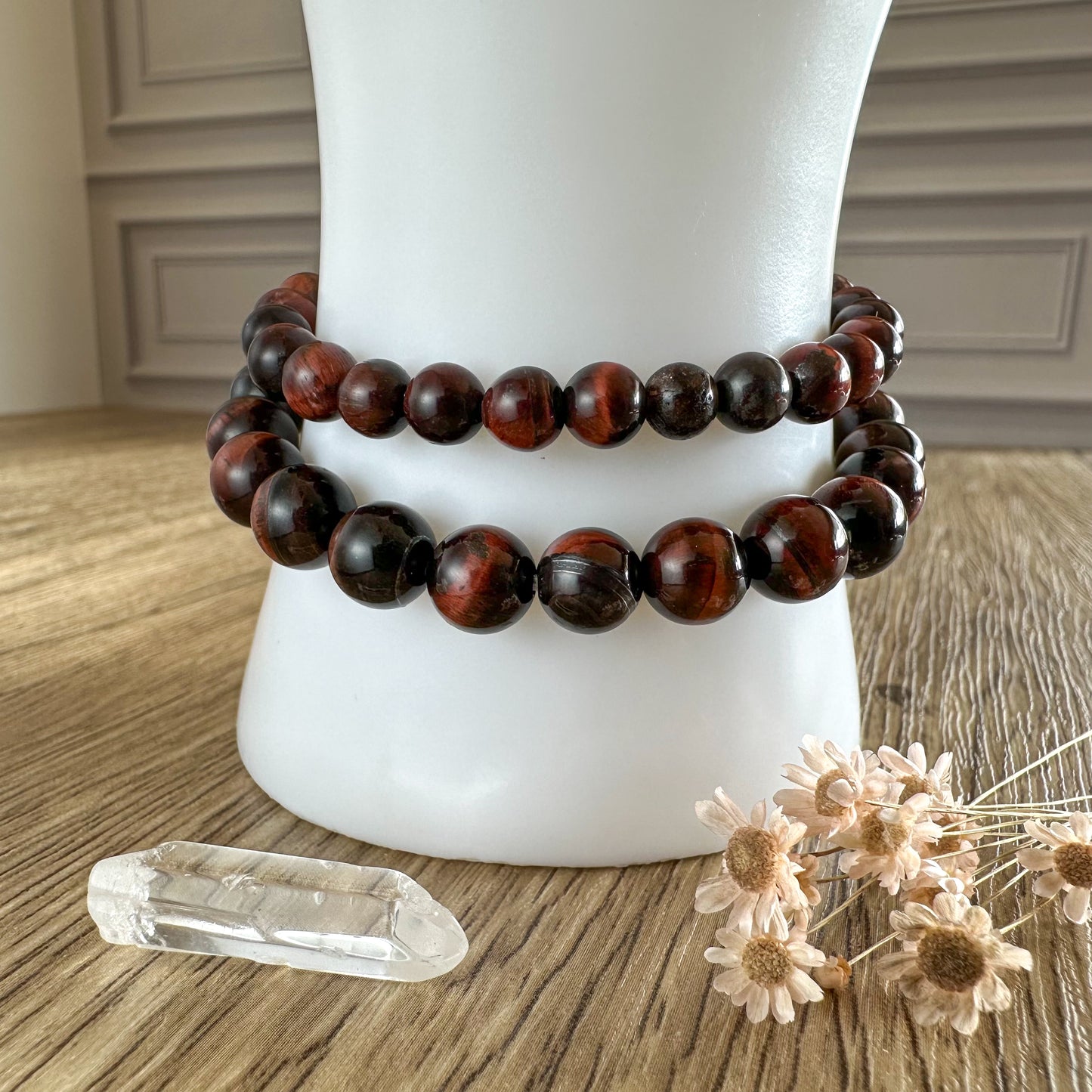 Red Tigers Eye Bracelets