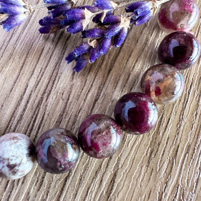 Plum Blossom Tourmaline Bracelets