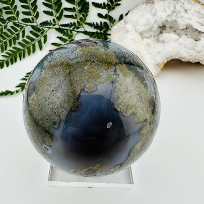 Moss Agate Sphere