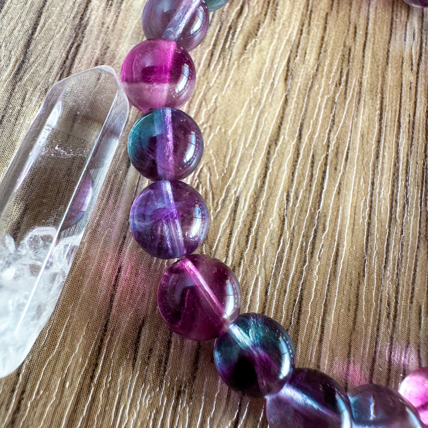 Unicorn Fluorite Bracelets