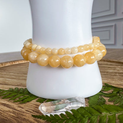 Yellow Calcite Bracelets