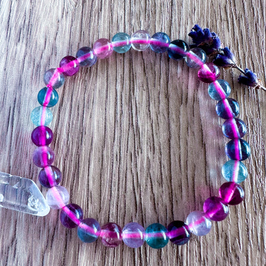 Rainbow Fluorite Bracelets