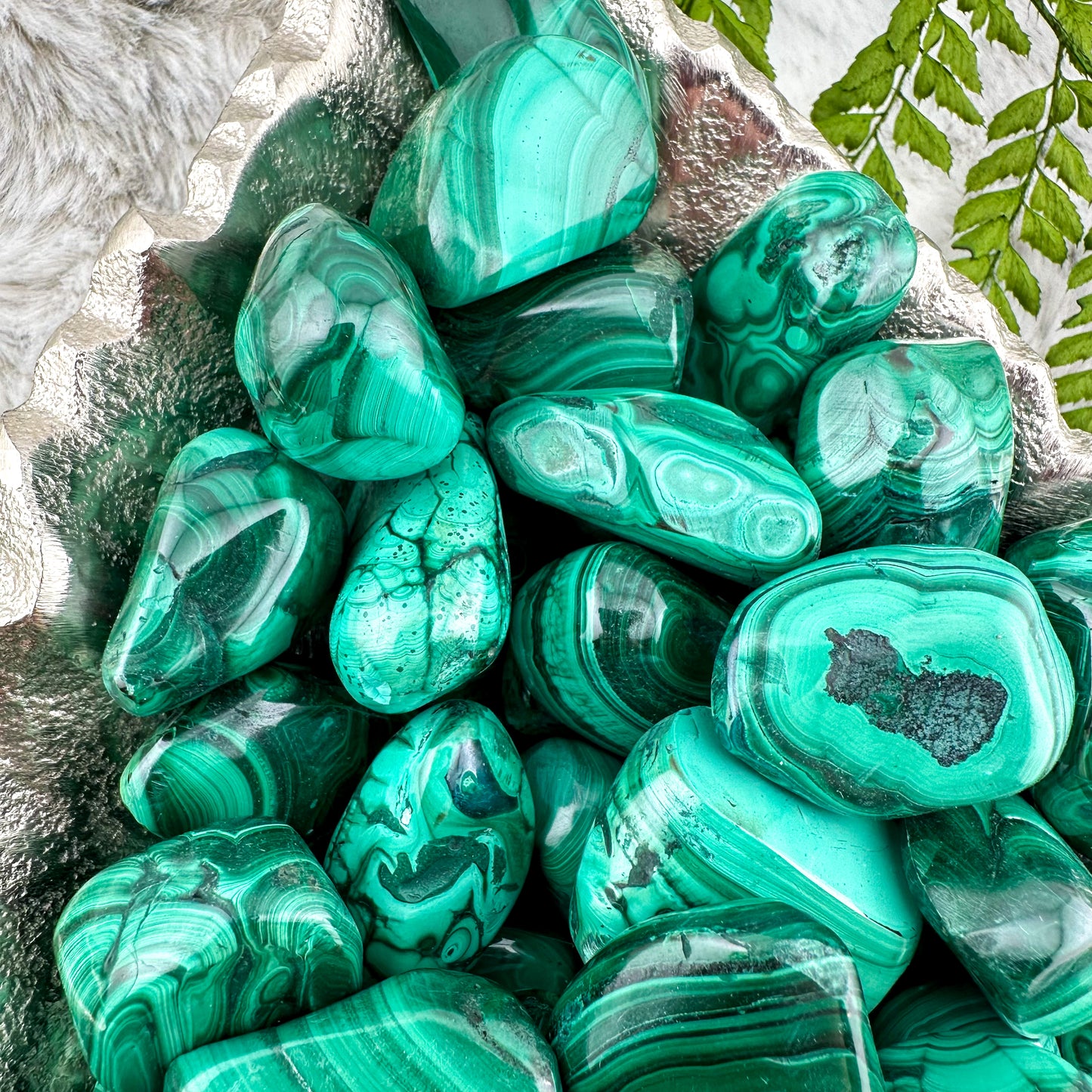 Malachite Tumbles