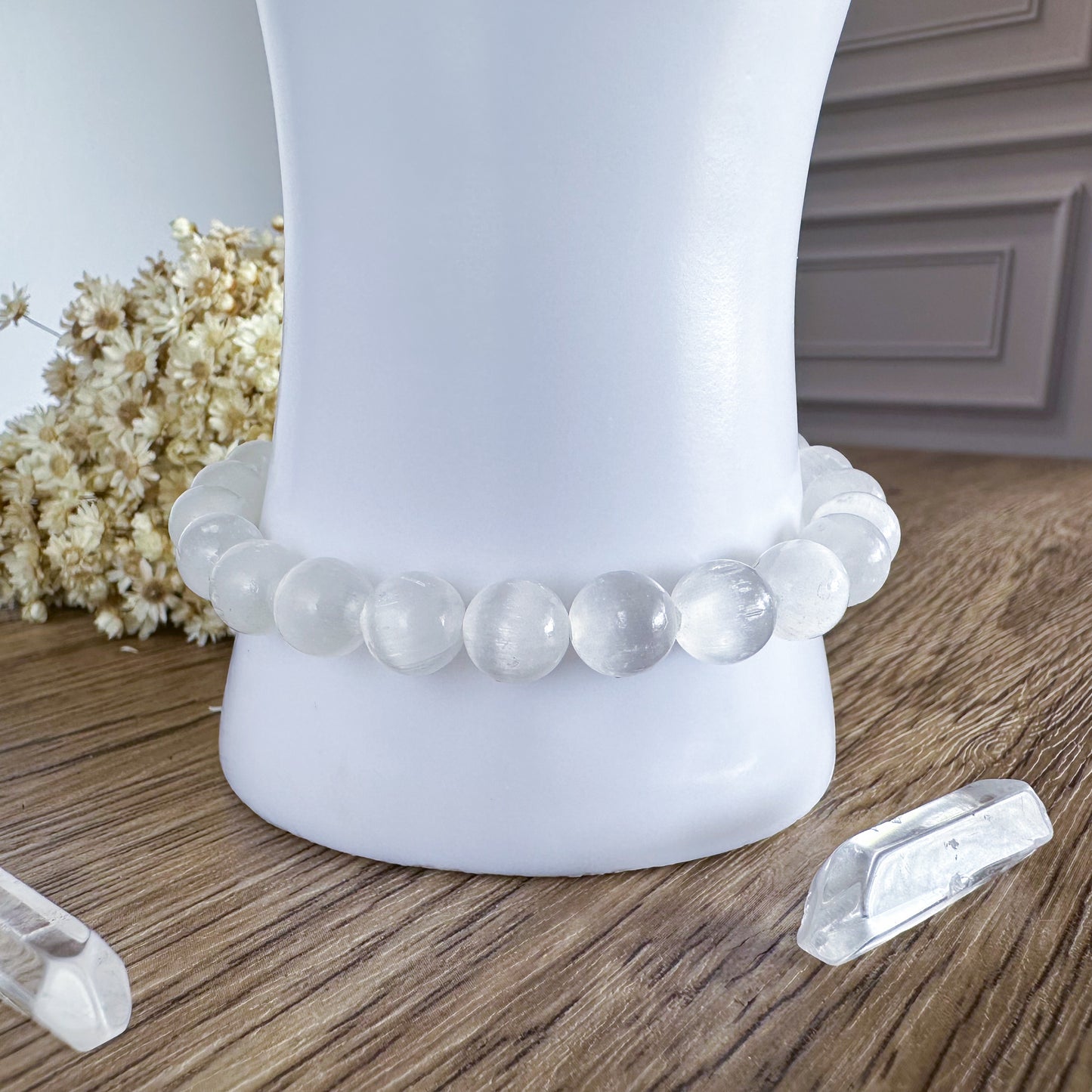 Selenite (Satin Spar) Bracelets