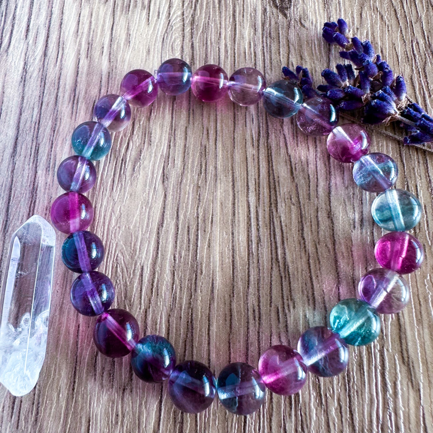 Unicorn Fluorite Bracelets