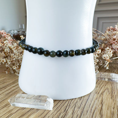 Blue Tigers Eye Bracelets