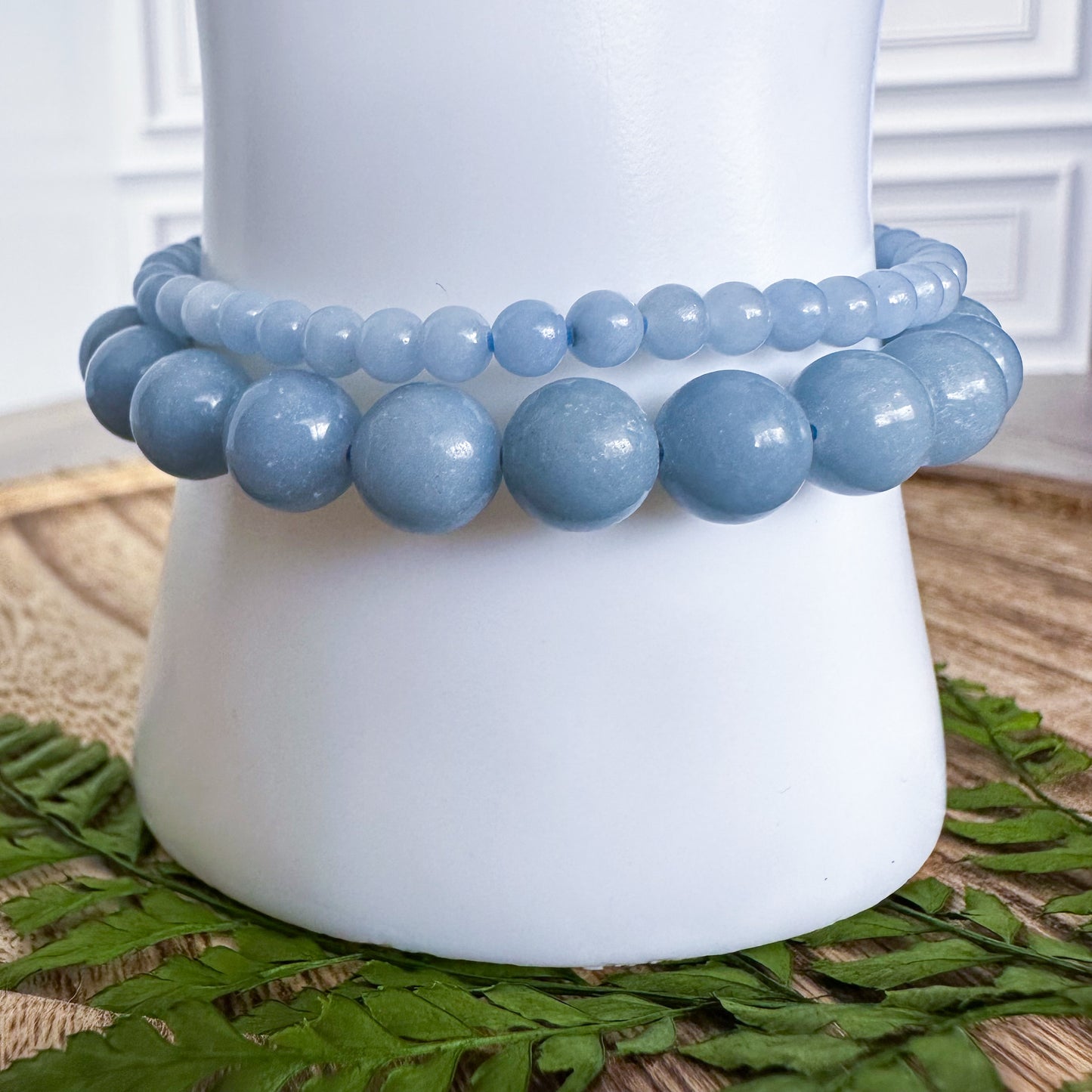 Angelite (Blue Anhydrite) Bracelets