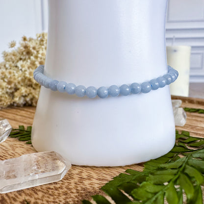 Angelite (Blue Anhydrite) Bracelets