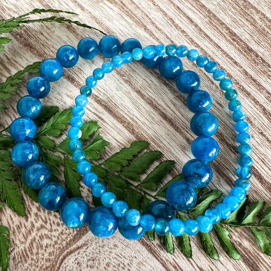 Blue Apatite Bracelets