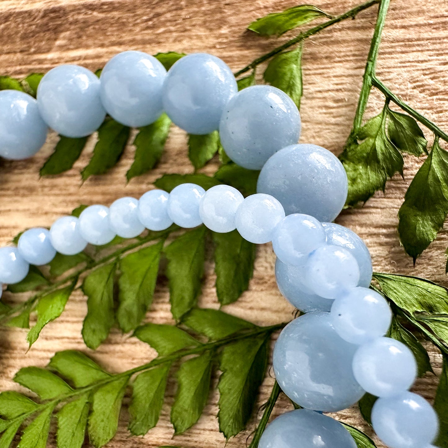 Angelite (Blue Anhydrite) Bracelets