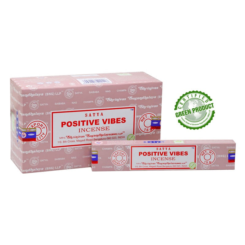 Satya Positive Vibes Incense Sticks