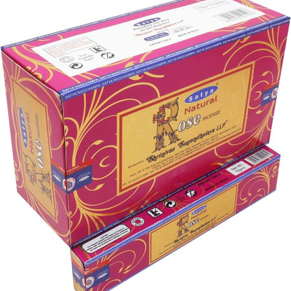 Satya Natural Rose Incense Sticks