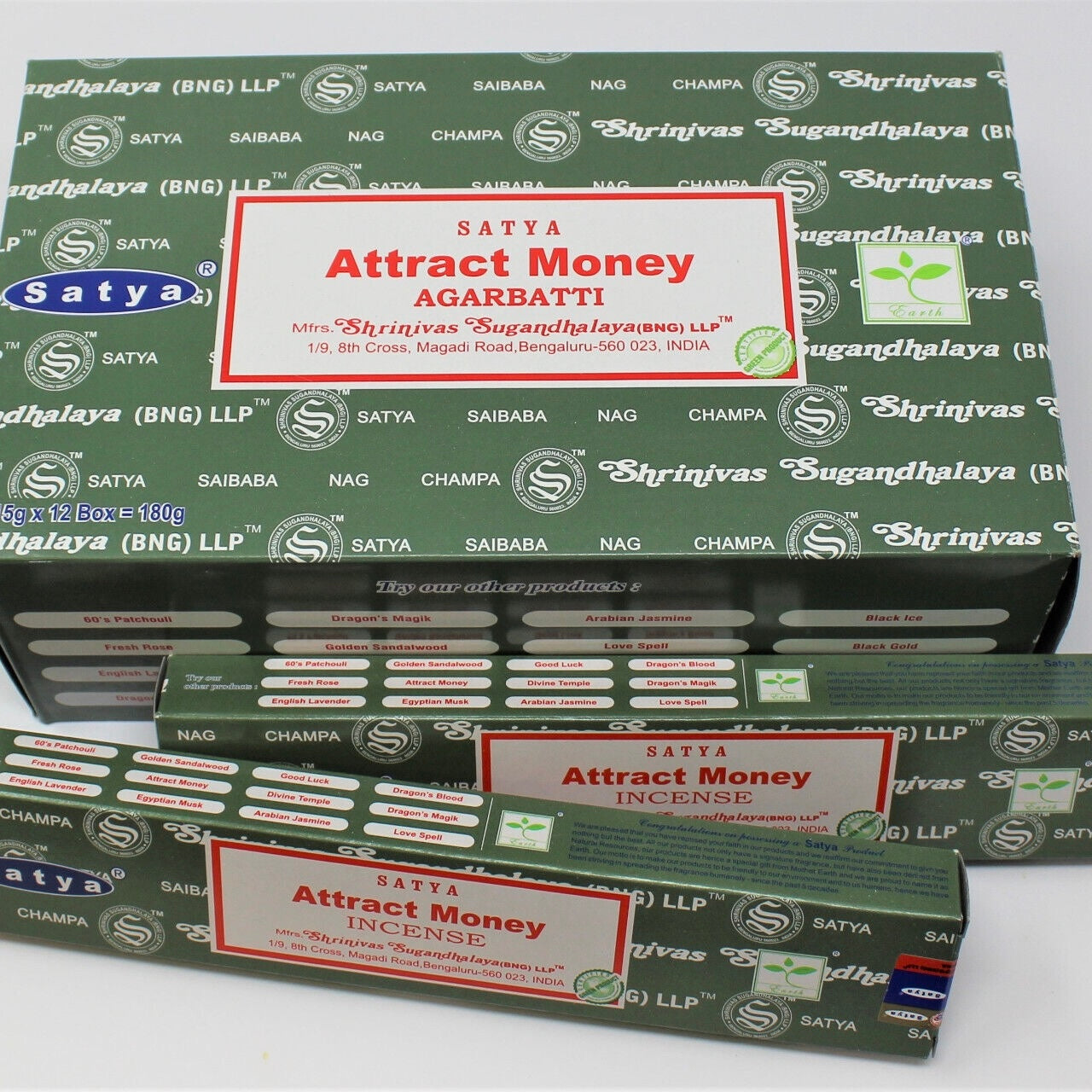 Satya Attract Money Incense Sticks