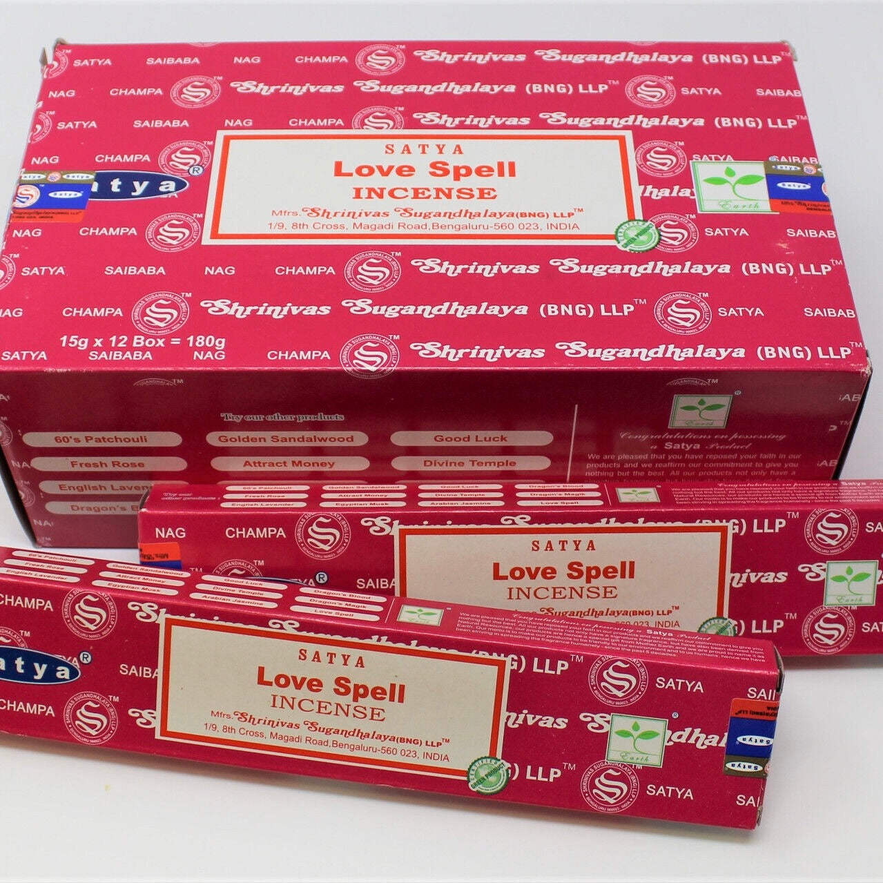 Satya Love Spell Incense Sticks