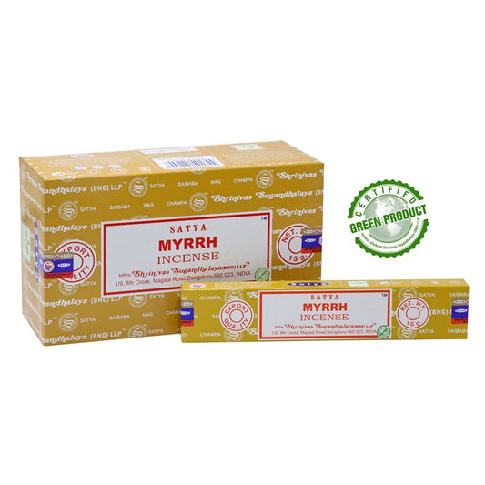 Satya Myrrh Incense Sticks